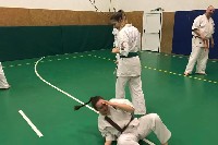 Küzdőtechnikai tréning Sensei Gottfried Sándor 3. Dan mesterrel