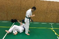 Küzdőtechnikai tréning Sensei Gottfried Sándor 3. Dan mesterrel