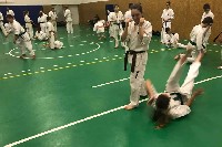 Küzdőtechnikai tréning Sensei Gottfried Sándor 3. Dan mesterrel