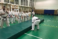 Küzdőtechnikai tréning Sensei Gottfried Sándor 3. Dan mesterrel