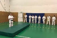 Küzdőtechnikai tréning Sensei Gottfried Sándor 3. Dan mesterrel