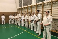 Küzdőtechnikai tréning Sensei Gottfried Sándor 3. Dan mesterrel