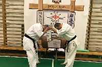 Küzdőtechnikai tréning Sensei Gottfried Sándor 3. Dan mesterrel