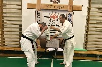 Küzdőtechnikai tréning Sensei Gottfried Sándor 3. Dan mesterrel