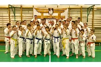 Küzdőtechnikai tréning Sensei Gottfried Sándor 3. Dan mesterrel