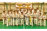 Küzdőtechnikai tréning Sensei Gottfried Sándor 3. Dan mesterrel