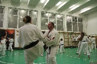Sensei Terry Birkett 4. Dan küzdő szemináriuma a Seishin Dojoban