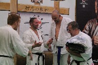 Sensei Terry Birkett 4. Dan küzdő szemináriuma a Seishin Dojoban