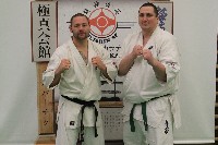 Sensei Terry Birkett 4. Dan küzdő szemináriuma a Seishin Dojoban