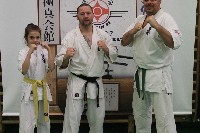Sensei Terry Birkett 4. Dan küzdő szemináriuma a Seishin Dojoban
