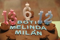 Melinda, Boti és Milán szülinapját ünnepeltük
